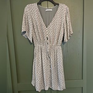 Green Floral Abercrombie & Fitch Dress